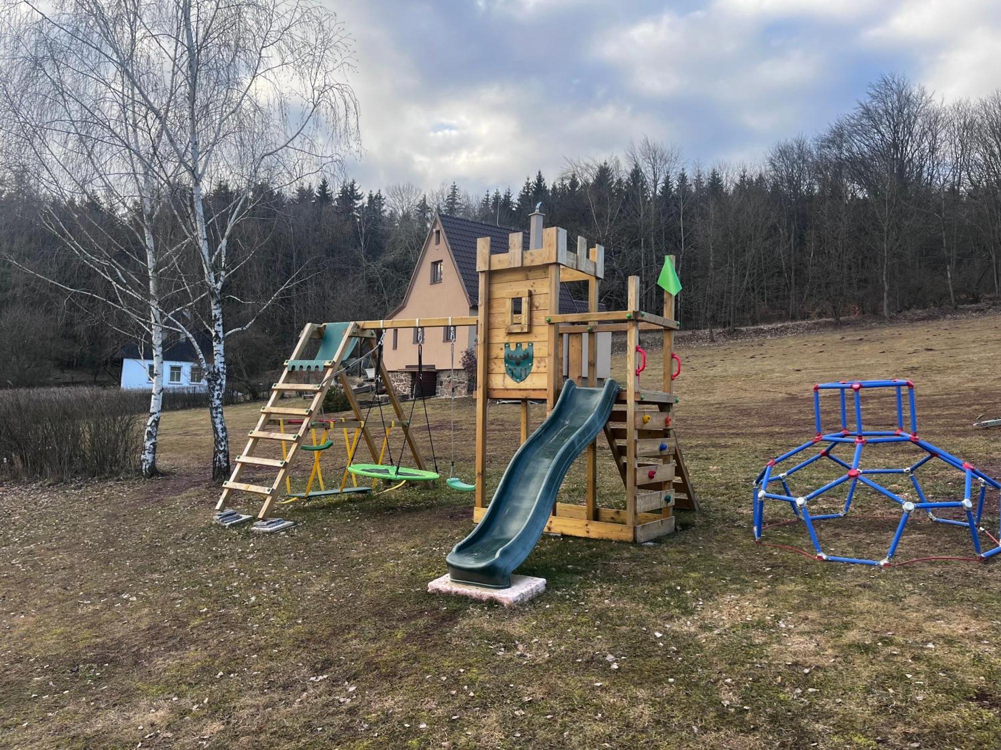 Chata Na Vyhlidce Železnice Buitenkant foto